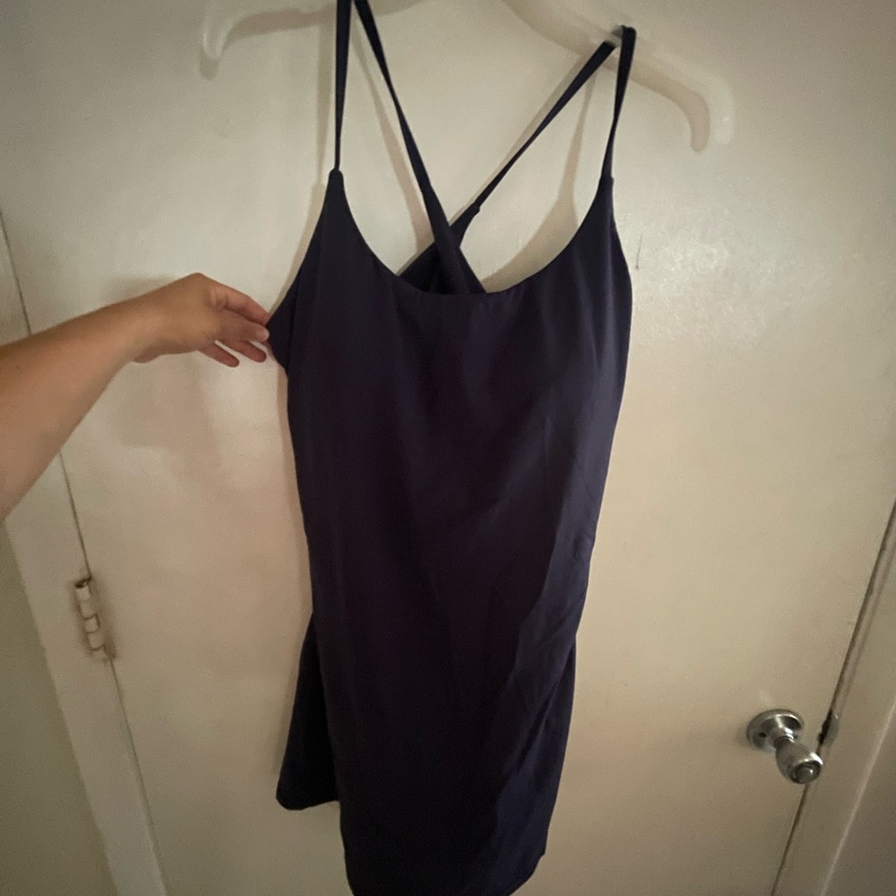 HALARA Navy Midi Dress